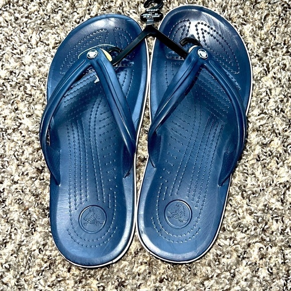 Crocs Unisex - Adult Croc band flip flop Size M6/w8 brand new no tag - Picture 1 of 4